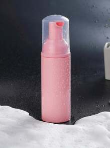 60ml Pink Foam Pump Bottle, Eyelash Shampoo Bottle, Travel Foam Pump Bottle, Empty Plastic Bottle, Refillable Mini Soap Dispenser, For Hand Soap,Lash Shampoo,Body Wash,Suitable For Traveling, Staying At Home, And Students Returning To School Travel Essentials School Supplies Holiday Camping Holiday Essentials Vacation Accessories Perfume For Women Perfume For Men Perfume Beach - Pink - View 3