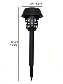 1 Đèn cỏ chạy bằng năng lượng mặt trời, Đèn trang trí sân vườn, Đèn lối đi, Đèn chống nước ngoài trời, Đèn đuổi muỗi trong nhà ngoài trời chạy bằng năng lượng mặt trời, Thích hợp để trang trí sân vườn, Cắm trại ngoài trời - Gói hai - phiên bản nhựa - Xem 11