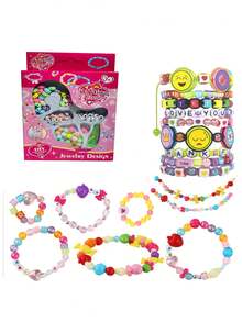 DIY Bead Set, Children's Handmade Jewelry Accessories, Creative Bracelets, Girls' Toy Gifts - DIY Beads - View 1