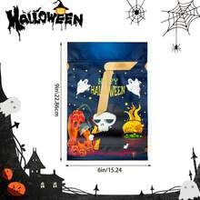 Halloween Treat Bags Halloween Goodie Bags For Kids 60pcs Halloween Candy Bags For Trick Or Treat Bags Bulk With Drawstring For Candy Goodie - Sáu màu hỗn hợp - Xem 5