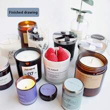 1000g香薰蠟燭材料，片狀大豆蠟用於DIY蠟燭製作，可用於插入精油、小裝飾和蜜蠟裝飾蠟杯和節日 - 大豆蠟 - 查看 5