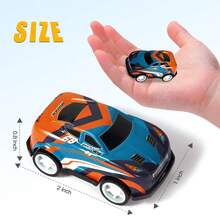 10/20/30PCS Mini Pull Back Cars, Cute Funny Face Alloy Race Car Toys Bulk Vehicles Set For Party Favors Classroom Prizes Box Pinata Fillers(Random) - Multicolor - View 6