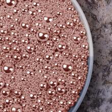 85克蛋糕DIY装饰混合尺寸彩色珠子冰淇淋珍珠豆，仅供装饰，不可食用。 - 彩色 - 查看 9