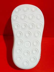 一雙卡通設計網狀PU鉤環平底休閒運動鞋，適合春夏季嬰幼兒穿著。 - 粉色 - 查看 5