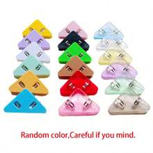 5/10/20件文具套装，包括回形针、三角回形针、活页夹、文件夹、边缘夹，适用于办公室、学校和家庭使用，返校，学校用品 - 彩色 - 查看 5