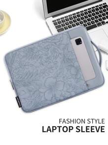 canvas artisan 防震笔记本包 防水笔记本电脑包 笔记本电脑内胆包 适用于 ThinkBook MagicBook - 霧霾藍 - 查看 3