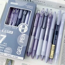 Bolígrafos de gel para el regreso a la escuela - Morado - Ver 1