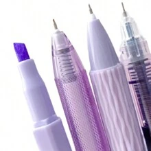 Bolígrafos de gel para el regreso a la escuela - Morado - Ver 9