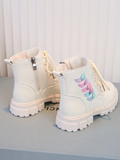 1 Pair New Colorful Woven Striped Clover Fashion  Boots