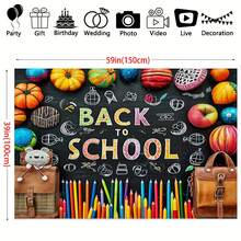 1 pieza, Imagen de fondo, Tela de fondo adecuada para decoración de fiesta - Multicolor - Ver 2