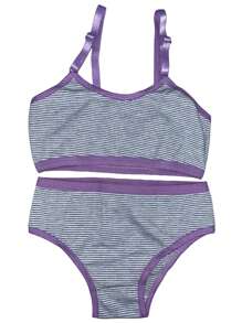 Young Girls Underwear - 紫色 - 查看 1