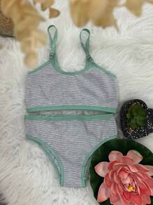 Young Girls Underwear - 紫色 - 查看 3