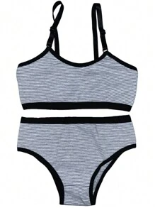 Young Girls Underwear - 紫色 - 查看 5