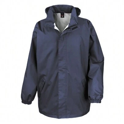 Result Mens Core Midweight Waterproof Windproof Jacket (Navy Blue)