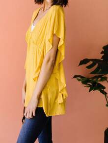 KORI Fly Away Home Blouse - 蜂蜜 - 查看 3