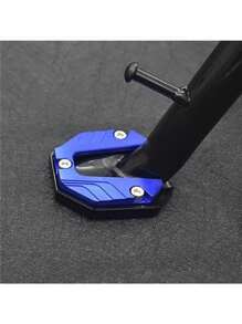 1 pieza Nuevo estilo Soporte de apoyo para pie de motocicleta universal, Almohadilla antideslizante de aleación de aluminio
