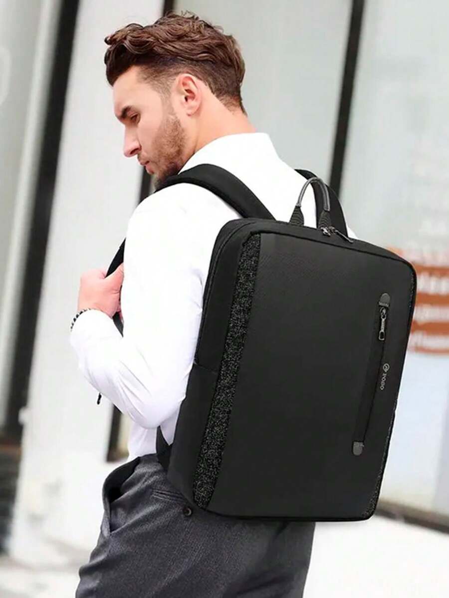 MOCHILA EJECUTIVA MULTIFUNCIONAL - Negro - Ver 1