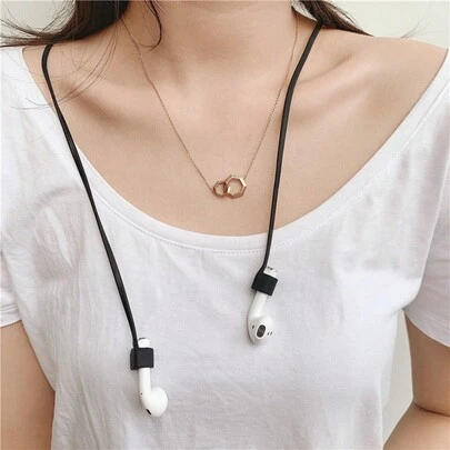 苹果AirPods防丢绳 无线耳机硅胶挂绳 防丢挂绳