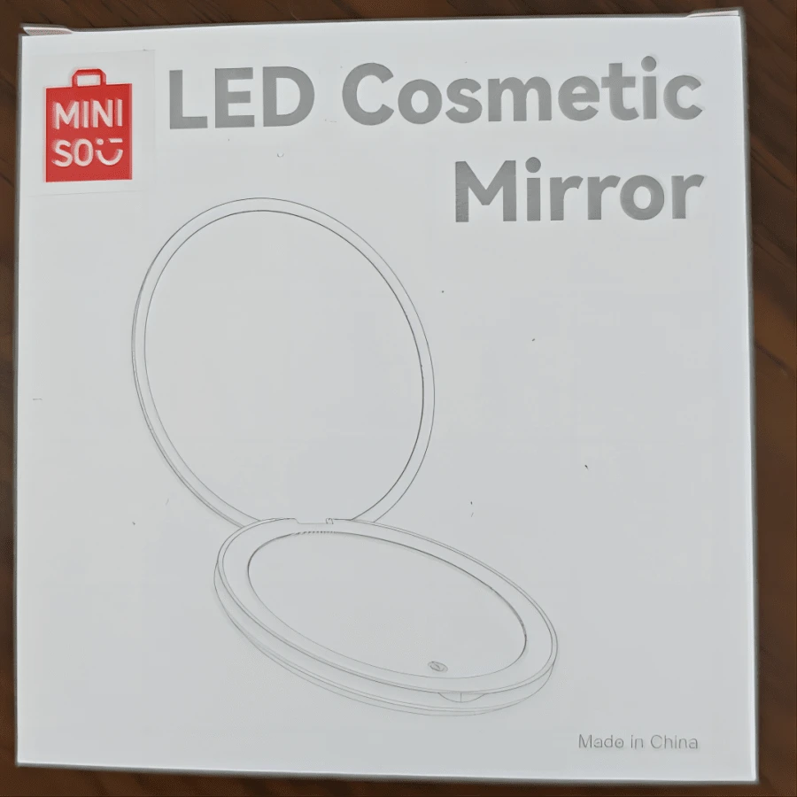 3-in-1 LED Make-up Spiegel Mit Organizer - Klappbar & Mit Touch-Control