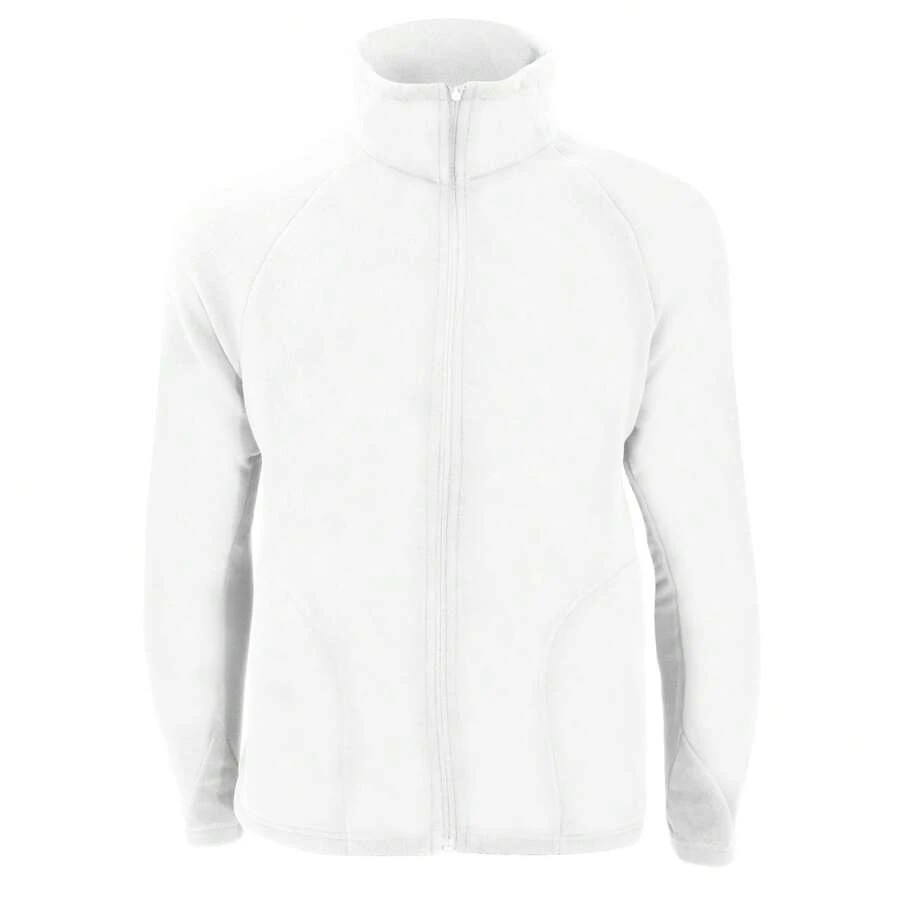 Result Core Mens Micron Anti Pill Fleece Jacket (White) - White - View 1