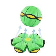 Deformable Elastic Football Toy, Deformable UFO Football, Interactive Outdoor Games With Dogs, Parent-Child Activity Games, Stepping Ball - Multicolor - View 5