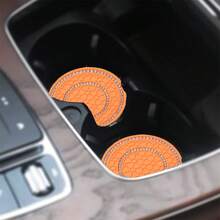 2 Chiếc Đế Lót Ly Nước Cho Ô Tô, Giá Đựng Chai Nước Trên Xe Ô Tô Thảm Chống Trượt Silicon Chống Trượt Chống Sốc PVC Sáng Tạo Đồ Uống -Coaster Cho Ô Tô Tấm Dính Chống Trượt Bảng Điều Khiển Xe Ô Tô, Phụ Kiện Nội Thất Ô Tô Thích Hợp Cho Hầu Hết Nội Thất Ô Tô - Nhiều màu - Xem 34