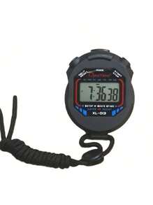 1 Paquete Cronómetro y temporizador digital deportivo multifunción, Pantalla grande con fecha hora y función de alarma, adecuado para entrenadores deportivos, entrenadores de fitness y árbitros. - Multicolor - Ver 4