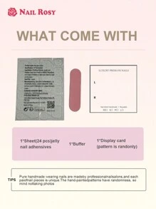 nailrosy Nâng tầm phong cách của bạn với 10 miếng dán móng tay giả thủ công đính đá trang trí bướm trắng Pháp mắt ngắn mèo 3D sáng tạo hài hước truyện tranh hoa hoa dễ thương hiện đại phong cách Nhật Bản giáng sinh cho phụ nữ và cô gái đám cưới mùa đông mùa thu giáng sinh móng tay màu trắng đen đỏ quà tặng màu xanh hoàng gia gothic hồng nóng nâu y2k mùa hè anh đào dâu tây móng tay nhũ màu hồng goth móng tay bấm vừa năm mới móng tay đỏ móng tay đen trái tim bông tuyết móng tay giáng sinh nhãn dán gel nghệ thuật móng tay đánh bóng kỳ nghỉ sang trọng baddie lấp lánh acrylic Latina nhân mã áo len móng tay Fresita Xmas Masc quincea era màu xanh vui nhộn nơ bánh gừng tiệc sinh nhật ma kết tháng 12 lễ tạ ơn tru gỉ móng tay rộng đơn giản nụ hôn thanh lịch btartbox keo dán móng tay gel urvlife trẻ em xcoat ngắn hơn trong suốt quyến rũ chrome petite teens dashing diva che phủ toàn bộ đầu móng tay vật dụng làm móng - Hồng - Xem 5