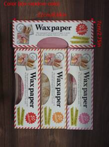 50 Sheets Wax Paper, Disposable Food Wrapping Greaseproof Paper Soap Packaging Paper, Bouquet Wrapping Paper, Candy Biscuit Papers,Halloween Christmas Wrapping Paper, Halloween Christmas Gift Wrapping Supplies,Holiday Gift Bags - Multicolor - View 3