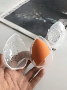 4个装/8个装便携透明透气化妆蛋收纳盒，适合旅行，带防霉防潮海绵保护套，适用于化妆海绵/化妆蛋/粉扑，可用于房间、家居、卧室、浴室、房屋、粉色房间、客厅装饰、旅行用品、礼品袋、送给妈妈、爸爸、男士、朋友、老师的礼物、生日、婚礼、办公桌、架子、配件、礼品盒、趣味礼物、收纳、化妆品、便宜、房间装饰、梳妆台、旅行、卧室、化妆配件、粉扑、化妆海绵、便宜、圣诞礼物、化妆品、化妆工具、便宜货、礼物、送给女士的礼物、圣诞礼物 - 彩色 - 查看 4