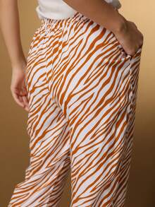 Women's Pants/VISCOLINHO Pants WITHOUT CUFF/Dress/Pockets - Lạc đà - Xem 5