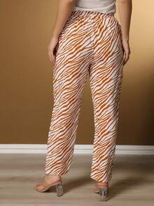 Women's Pants/VISCOLINHO Pants WITHOUT CUFF/Dress/Pockets - Lạc đà - Xem 4