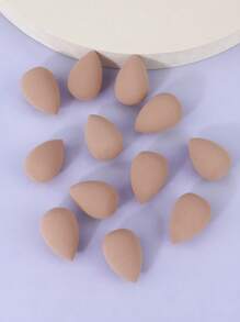 12個迷你化妝海綿，適用於乳霜與粉狀遮瑕膏、散粉及其他化妝產品 - 彩色 - 查看 12
