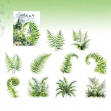 20 Stücke/Packung Vintage Wald Thema Sticker, kreative ästhetische Dekoration, DIY Scrapbooking Bastelmaterial, Urlaubsgeschenk, personalisierter Planer Schulsachen