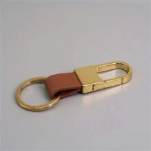Auto Schlüsselanhänger aus Leder der ersten Schicht, Schlüsselanhänger aus Zinklegierung, Urlaubsgeschenk Schlüsselanhänger, Auto Türschlüsselanhänger, Mehrfarbiger Schlüsselanhänger - Einheitsgröße - Übersicht 12