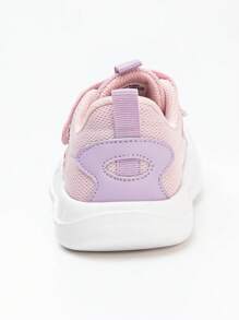 mini bala Boys And Girls Wide-Head Non-Slip Comfortable Mesh Shoes - Pink - View 7