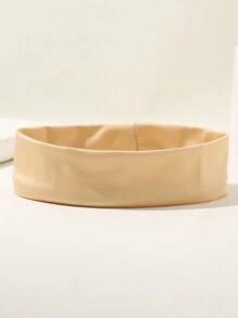 1pc/5pcs Lightweight Moisture-Wicking Non-Slip Solid Color Headbands For Daily Wear And Sports,Gym Hair Band Turban Headband Sweatband - View 2