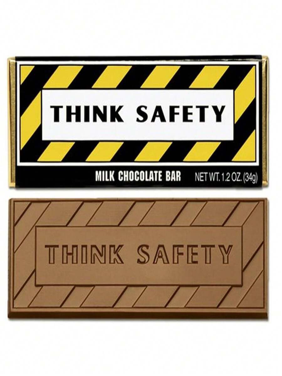 Chocolate Chocolate 310015 Think Safety Wrapper Bars - Pack Of 50 - Nhiều màu - Xem 1