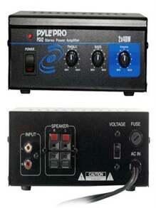 Pyle PCA2 Mini 2x40W Stereo Power Amplifier - Nhiều màu - Xem 1