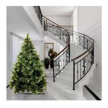 Luxury Christmas Pine Tree 1.50m Green Color 260 Branches - màu xanh lá - Xem 3
