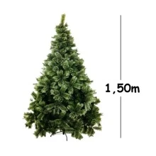 Luxury Christmas Pine Tree 1.50m Green Color 260 Branches - màu xanh lá - Xem 5