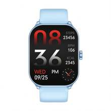 Smart Watches For Men Android Phones, Samsung Galaxy, Wireless 5.0, Texting And Calling, 240*296 HD Large Screen, IP67 Waterproof, Healthy Heart Rate And Blood Pressure Monitoring, Message Remind, For Women Ios Phones, With Speakers, With Music, Outdoor Health Sports Watch, Pedometer, Calorie Counter, Golf, Activity Tracking, Date, Clock, Sleep, Silicone Bands, There Are Many Faces, Black/Silver/Gold - Màu xanh lam - Xem 9