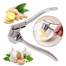 Kitchen Garlic Press ,Rust-Proof And Dishwasher Safe Professional Garlic Mincer Tool,Garlic Press,Easy To Squeeze, Garlic Mincer,Garlic Crusher,Creative Kitchen Silicone Garlic Peeler Garlic Peeling Tool,Easy To Clean, With Ergonomic Handle,Vegetable Fruit Tools,Kitchen Items,Cutter,Food,Salad,Decor,Storage,Party,Birthday.