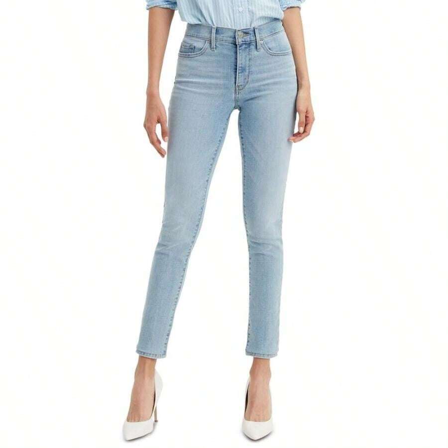 Levi's Jeans ajustados de tiro medio con efecto moldeador para mujer - Rocío de la mañana de Oahu - Ver 1