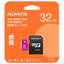 MICRO SD ADA TA  32 GB CLASE 10 45 MB/S UHS-I - Rosa - Ver 2