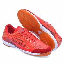 Futsal Cleat Professional Court Sneakers Resistant Stitched Original - 紅色 - 查看 3