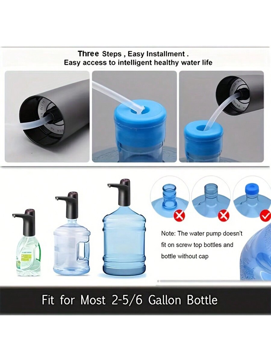 AOYI مضخة مياه كهربائية لزجاجات المياه في الأنواء،...