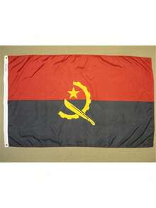 Annin Flagmakers 190274 2 Ft. X 3 Ft. Nyl-Glo Angola Flag
