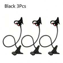 Black / White / Pink Mobile Phone Holder Flexible Adjustable Cellphone Holder Clip Support Telephone Home Bed Desktop Mount Bracket Smartphone Stand