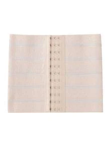 1 pièce Ceinture minceur aérée pour femmes avec ouvertures, soutien lombaire et gaine de taille pour le sport et le porter quotidien. Ceinture de taille adaptée pour l'entraînement, les sports à domicile et la marche. - Nude - Voir 6